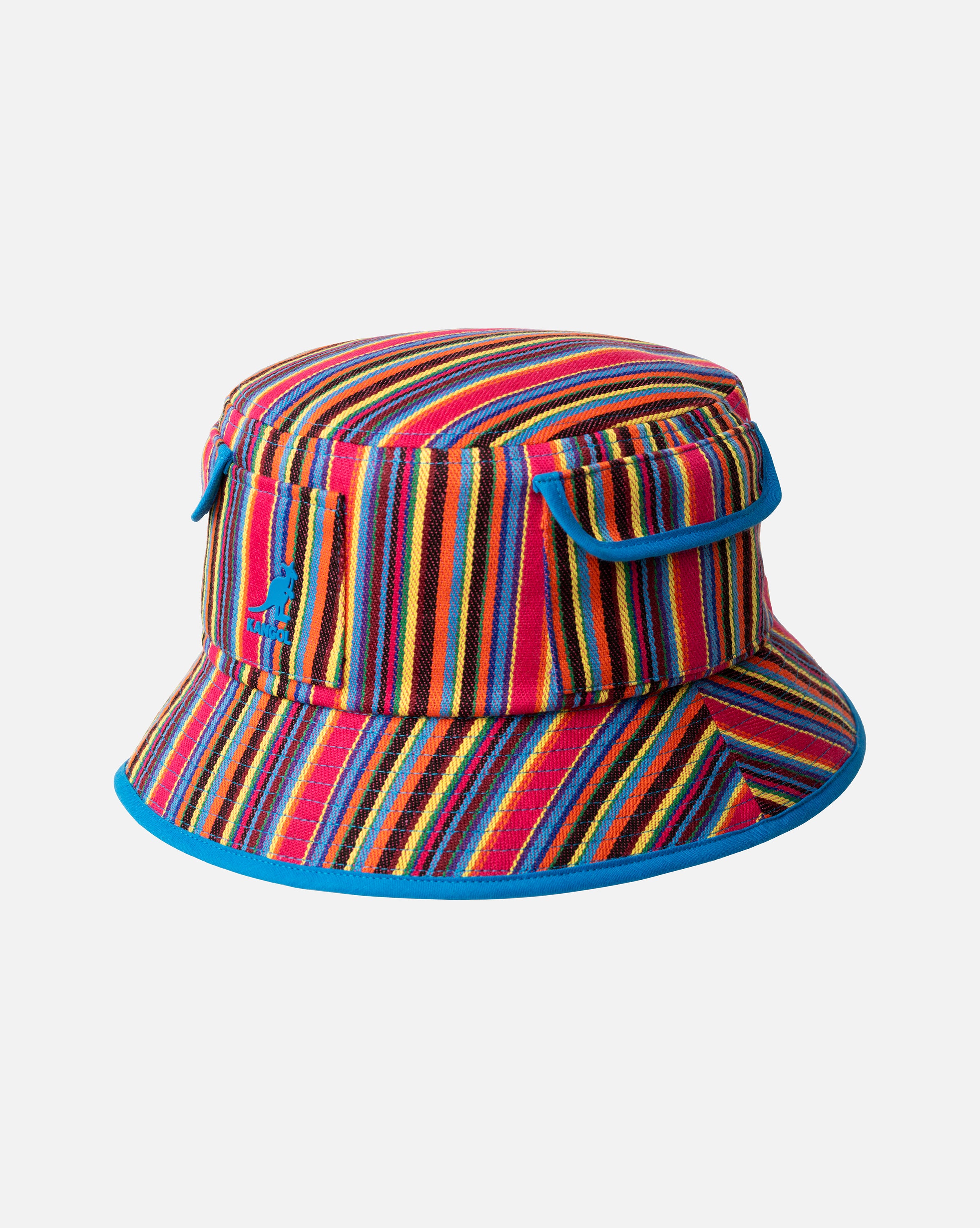 帽子 MULTICOLOR STRIPES BUCKET HAT Multi Color Stripe Bucket – Kangol
