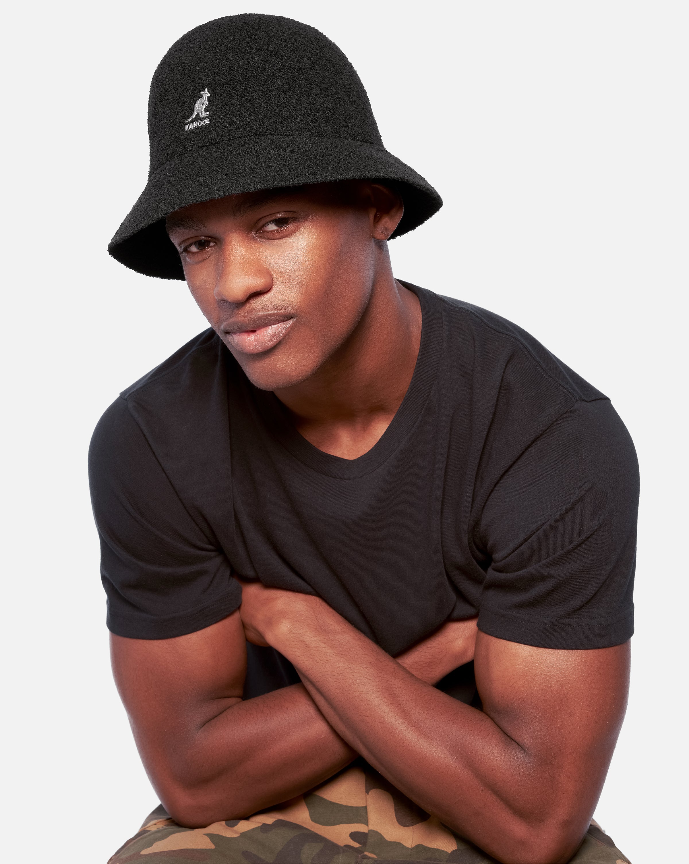 Kangol casual bucket hat on sale