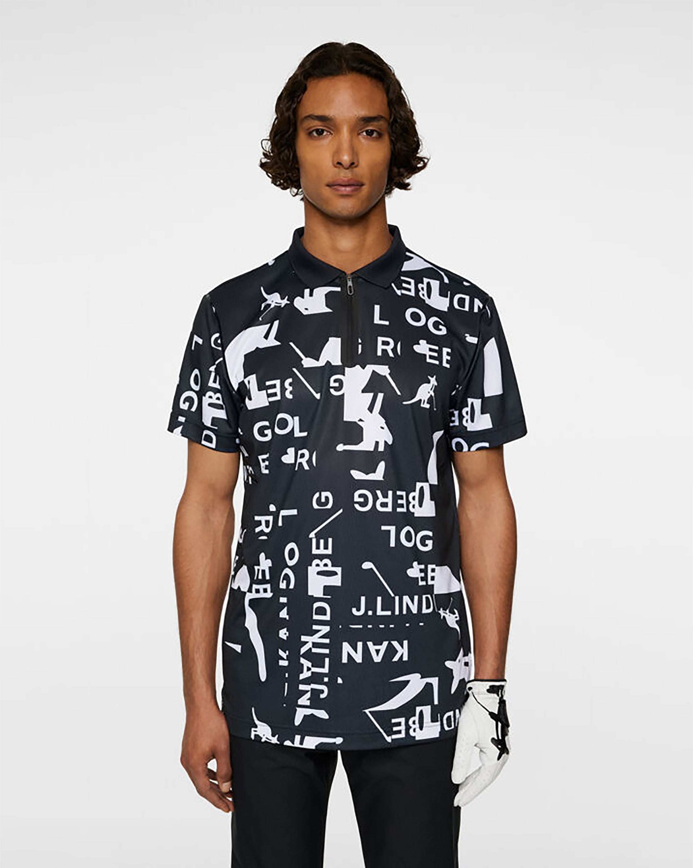Kangol x J.Lindeberg Miro Print Polo