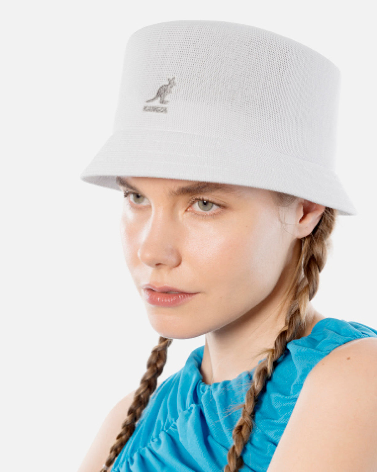 Kangol Chapeau Bob Tropic Bin Noir – Élégant Et Léger Pour L'Été, Taille Small