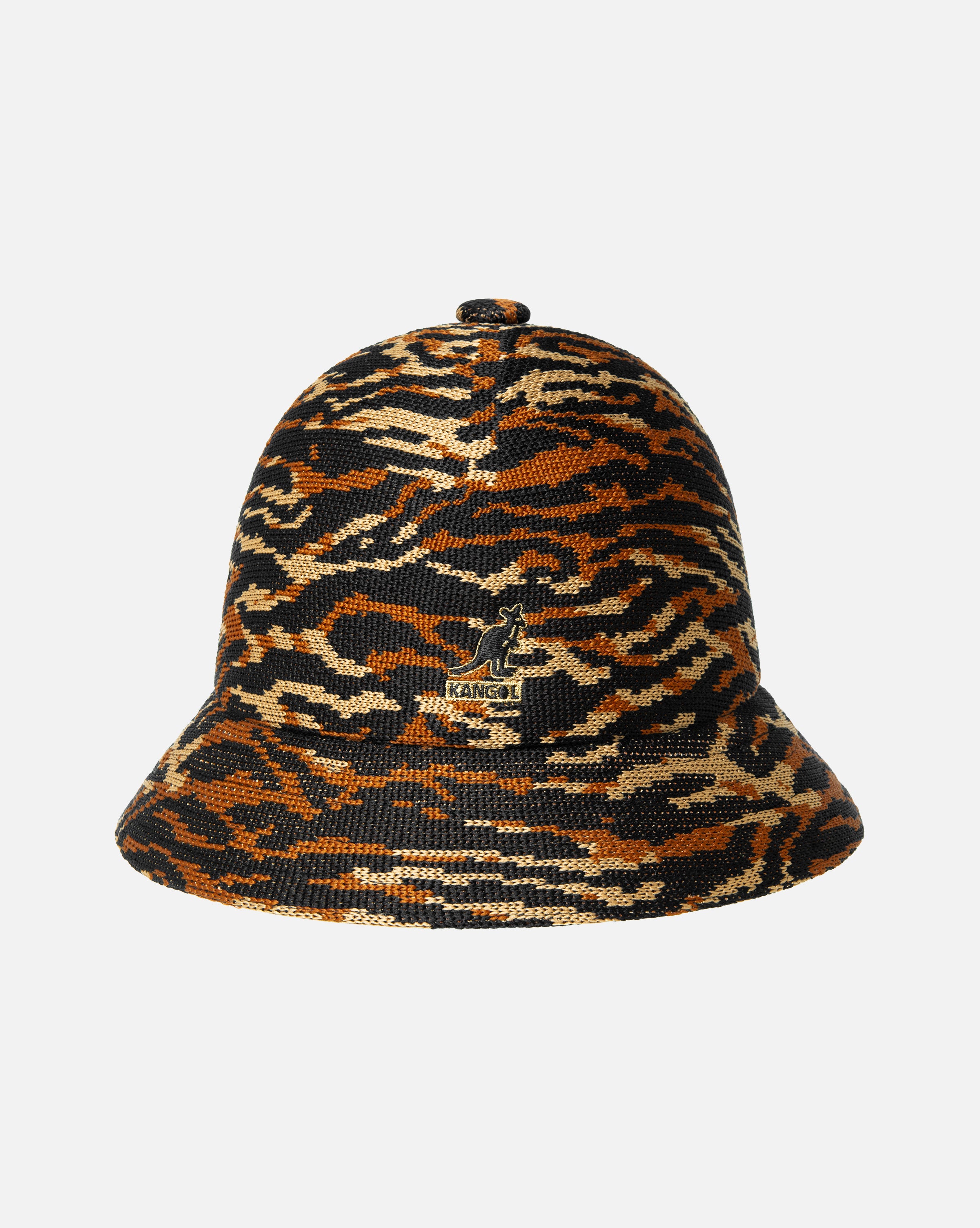 Kangol faux fur casual bucket hat in leopard print deals