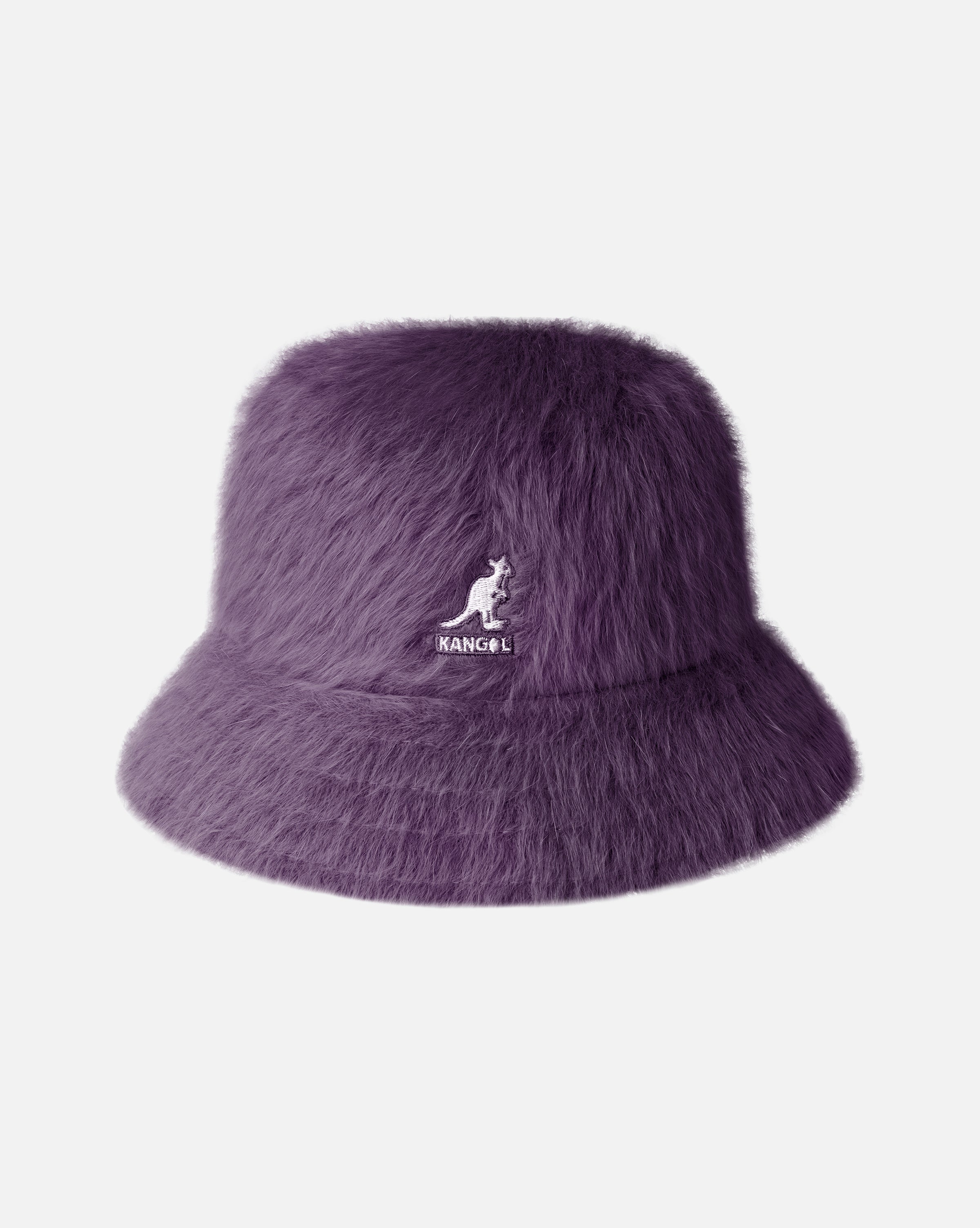 Purple kangol bucket hat on sale