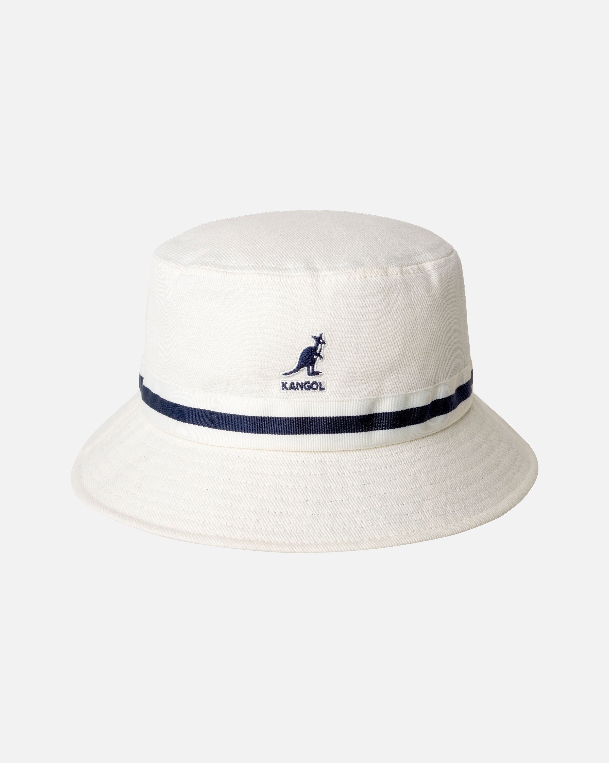 Kangol Stripe Lahinch Bucket Hat White L Men