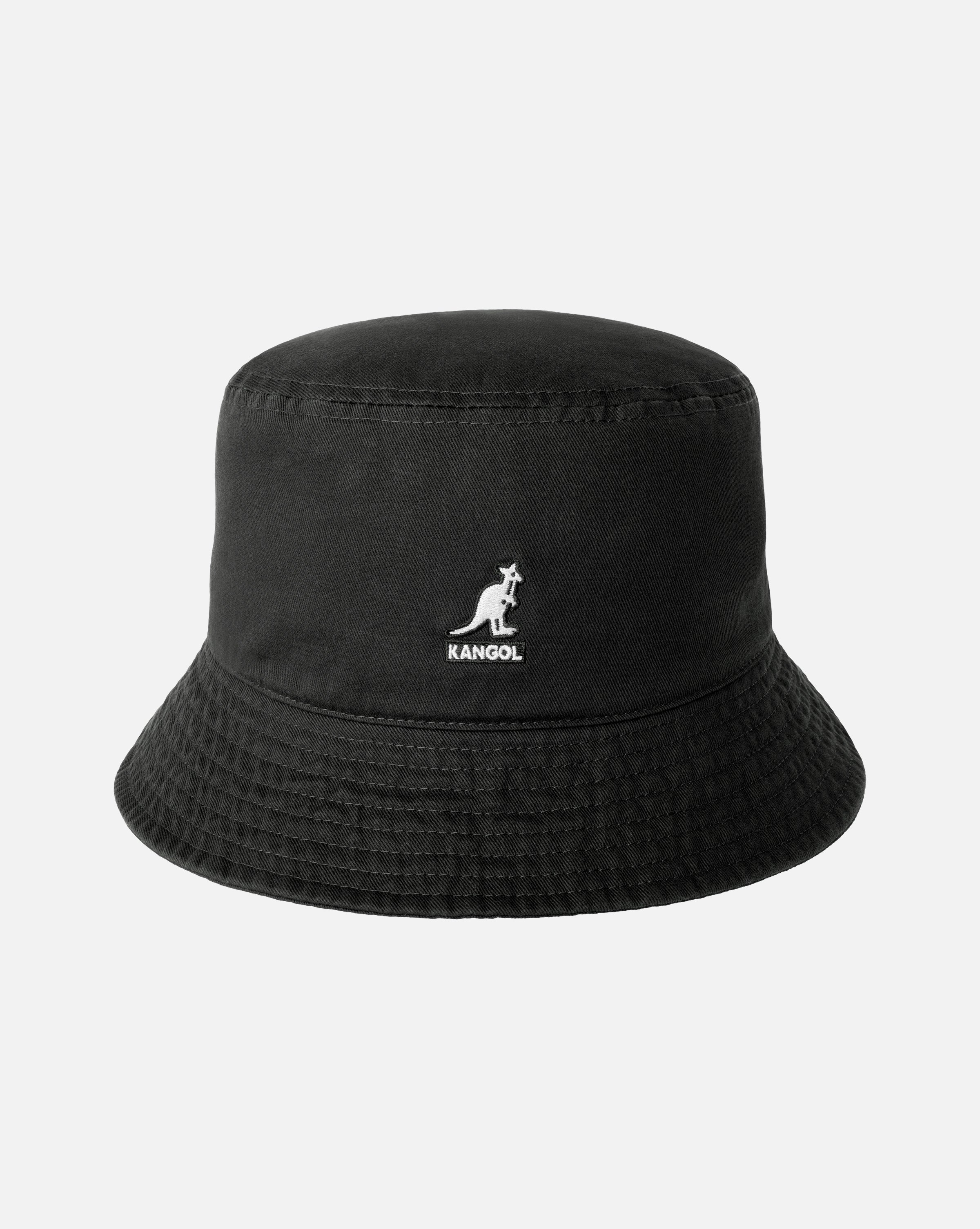 Kangol Men s Washed Bucket Hat Black