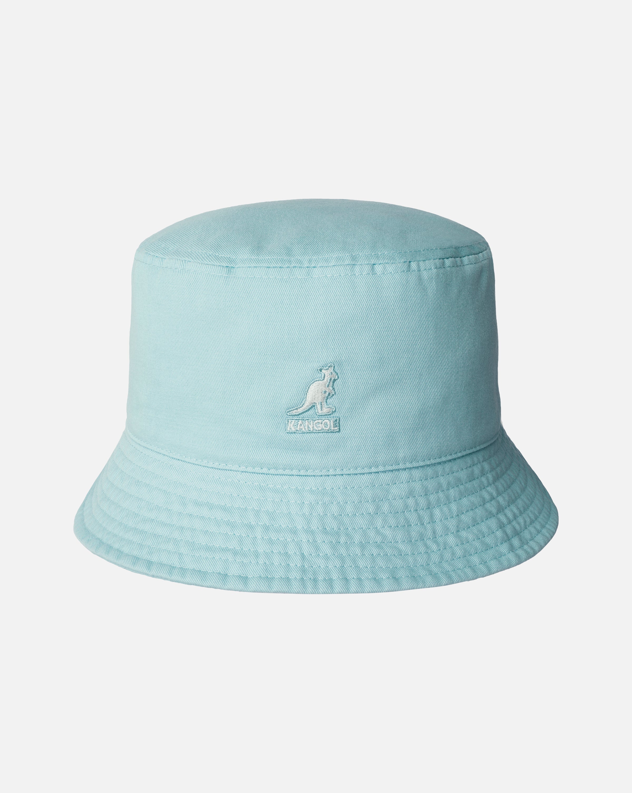 Kangol Washed Bucket Hat Blue Tint S unisex