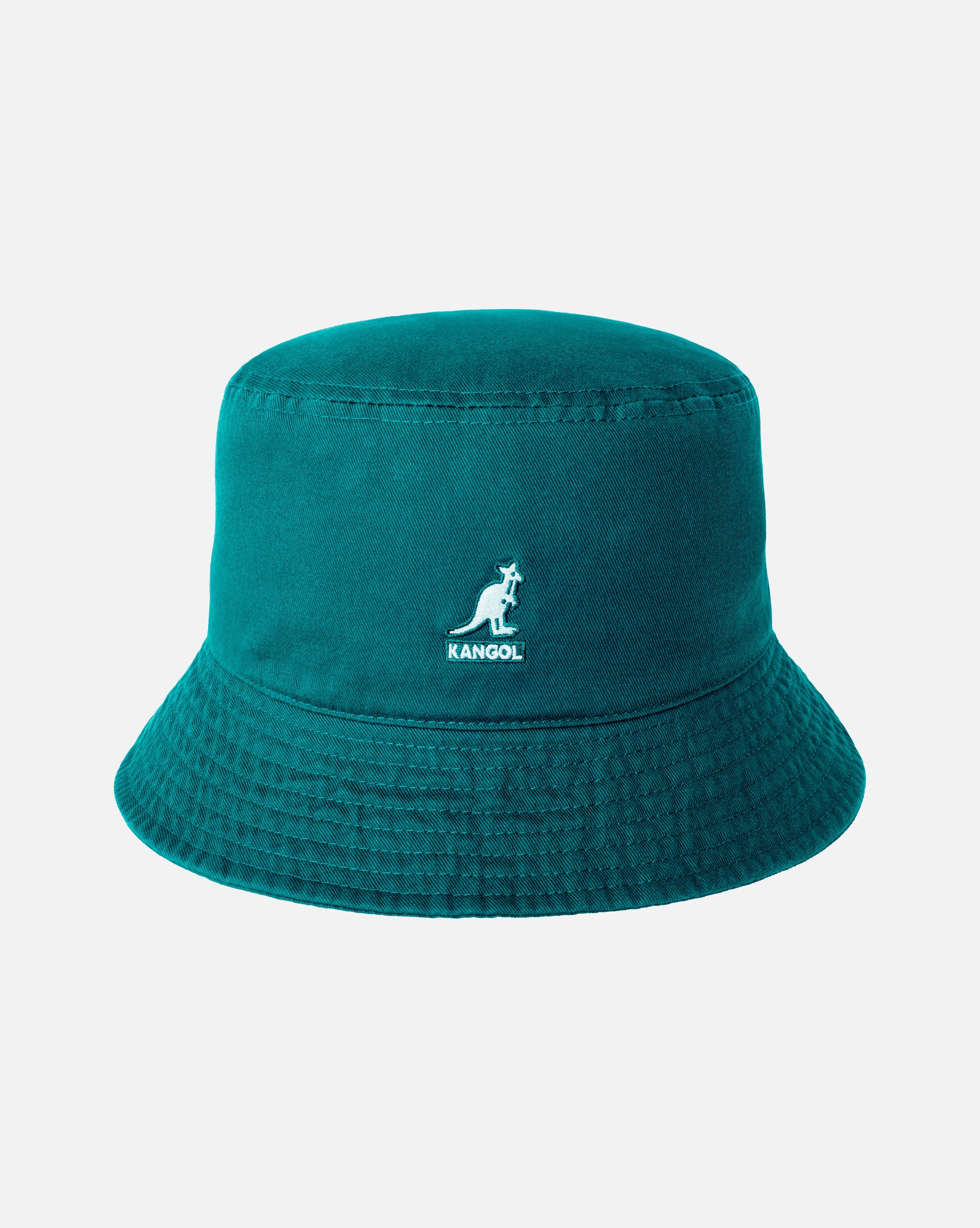 Kangol Washed Bucket Hat Marine Teal L