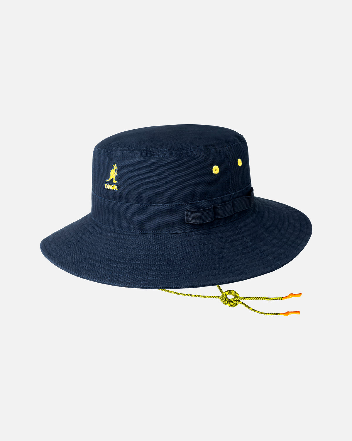 NWT Kangol Black & White Utility Cords Jungle Hat w/ Adjustable Chin Strap K5302_WARMGREY.jpg?v=  main image 3
