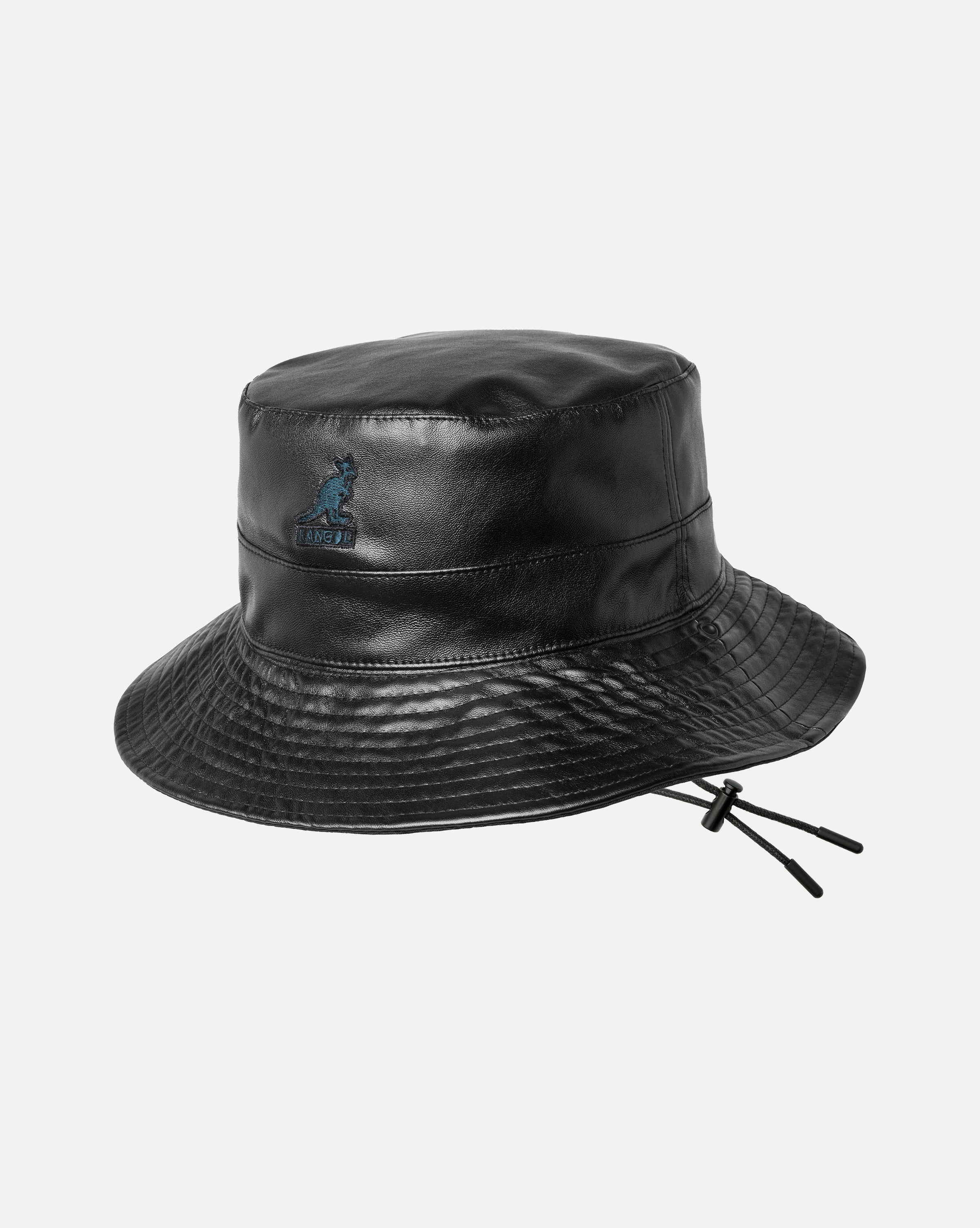 Kangol Faux Leather Reversible Bucket