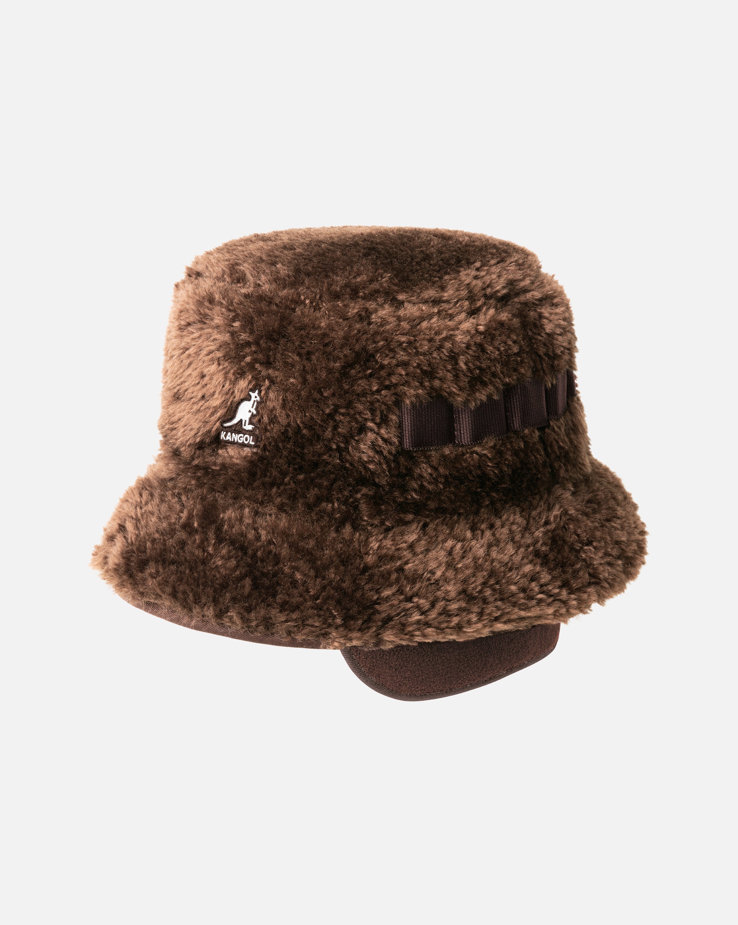 Kangol Faux Shearling Utility Bucket