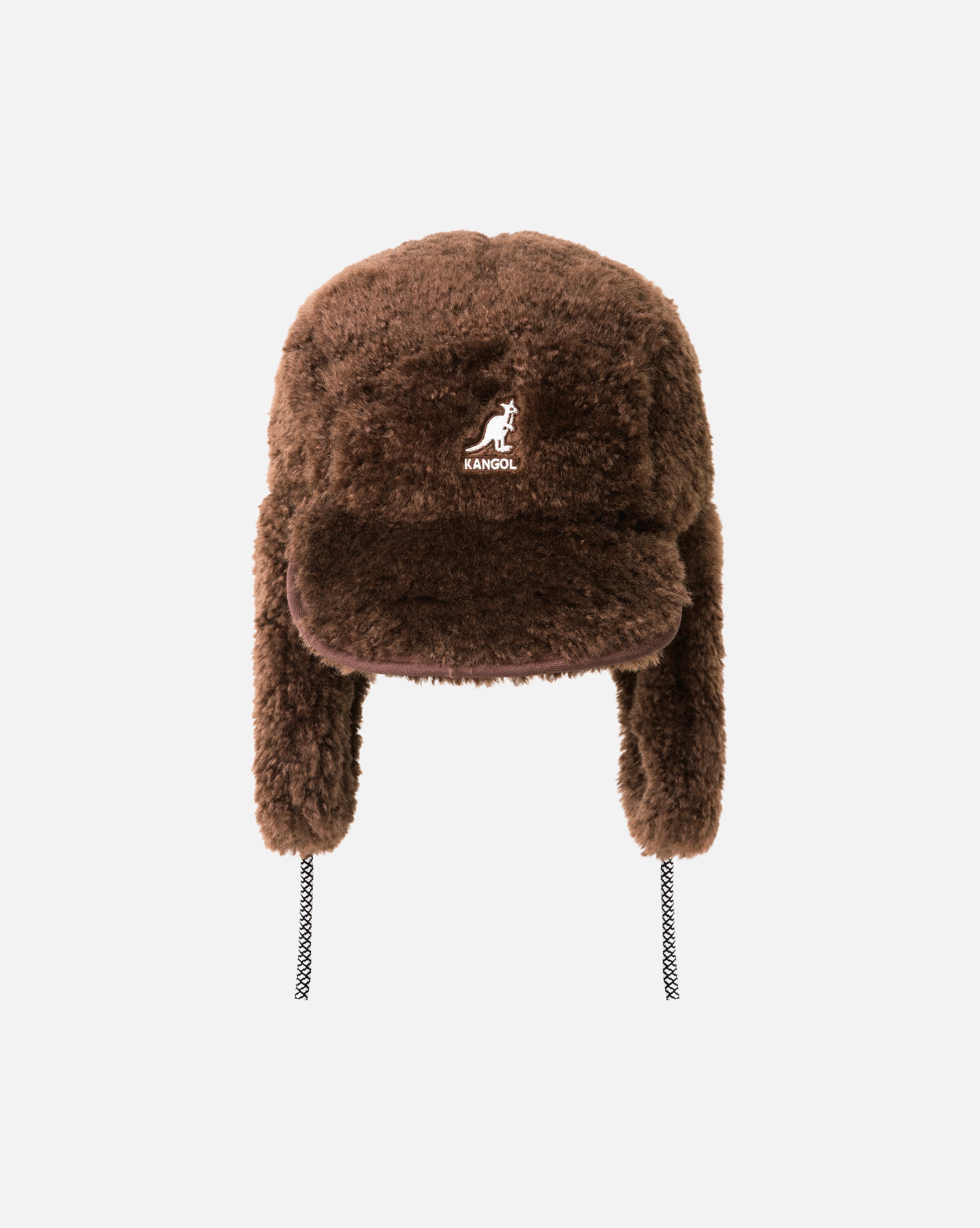 Kangol Faux Shearling Utility Flap Cap