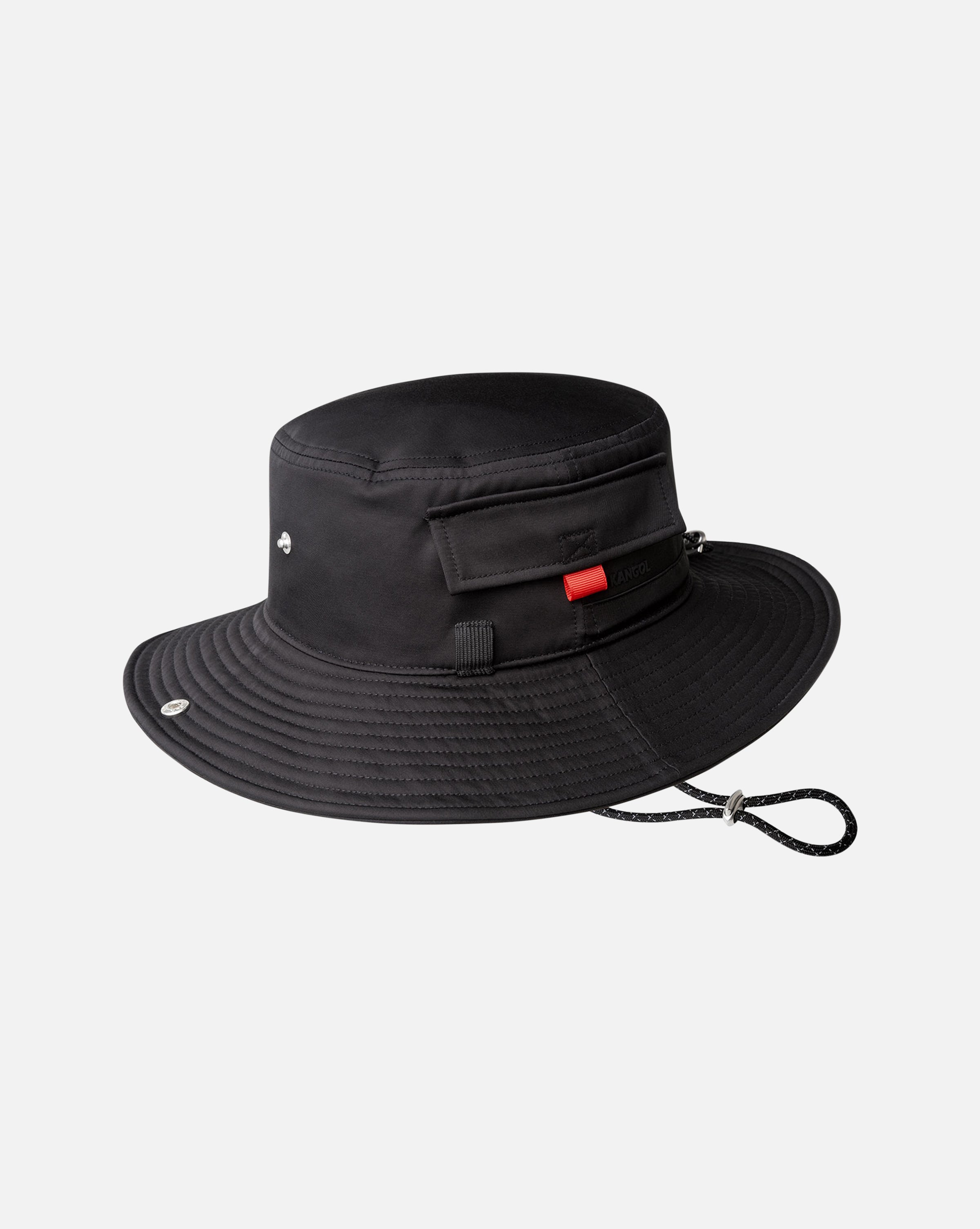 Kangol black bucket hat online