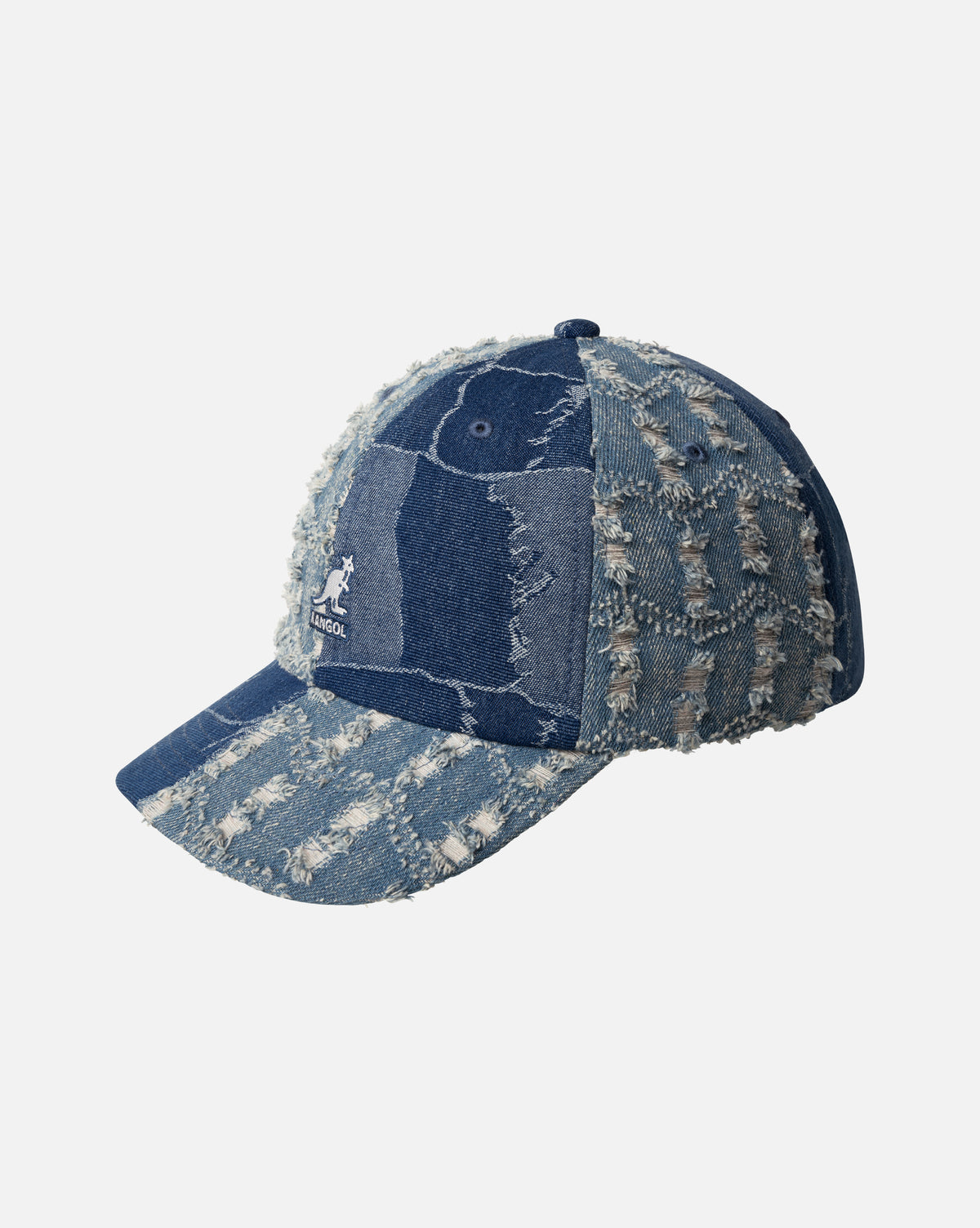 Kangol Denim Mash Up Baseball Cap Denim Mashup Baseball – Kangol main image 2