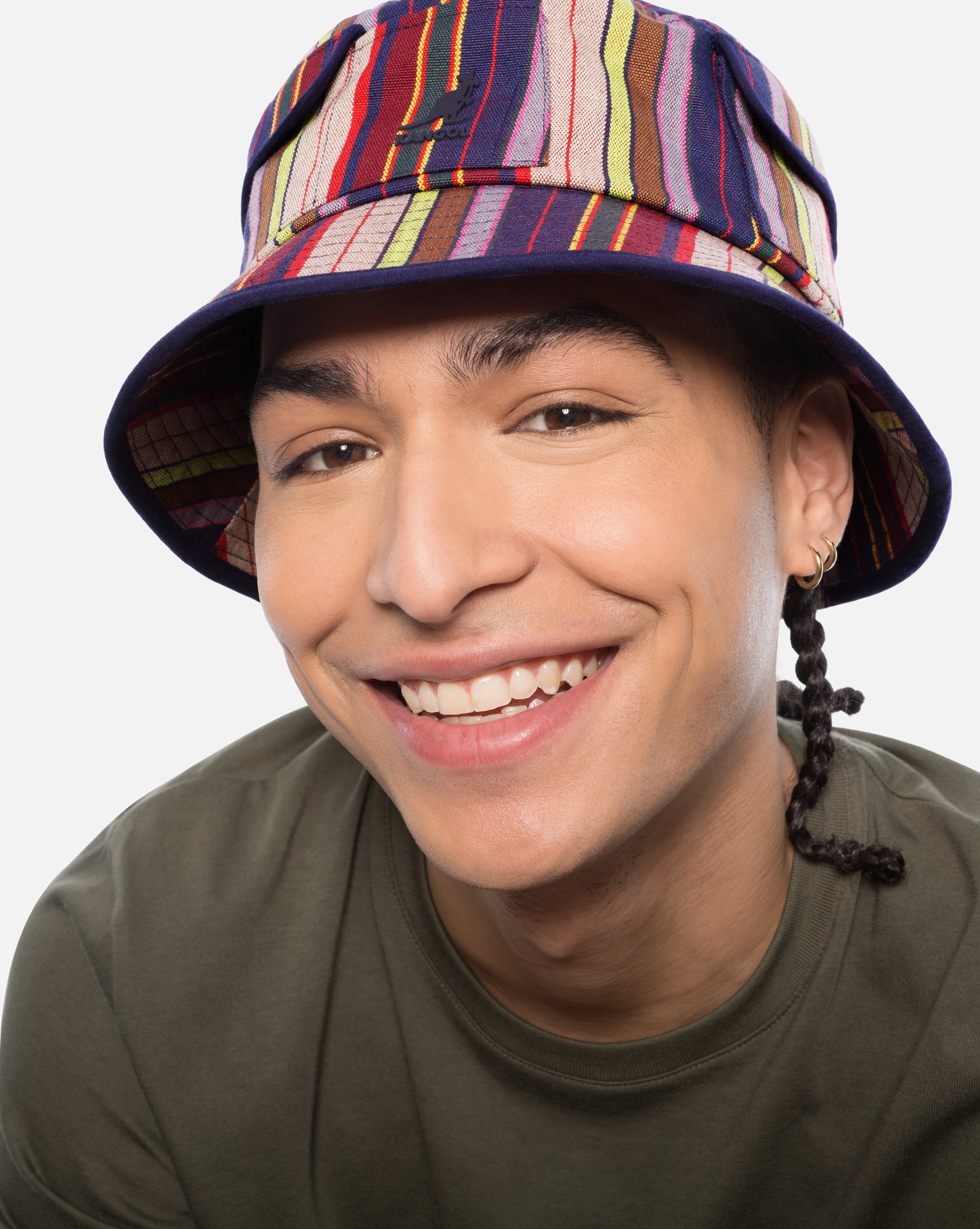 Multi Color Stripe Bucket – Kangol